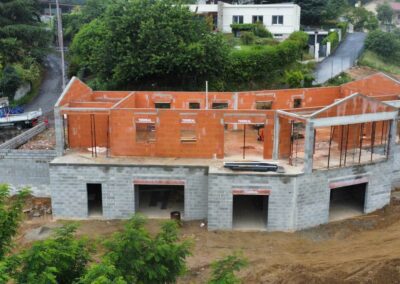 Construction de maisons neuves à Saint-Jean-du-Falga