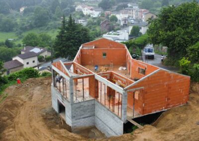 Construction de maisons neuves à Saint-Jean-du-Falga